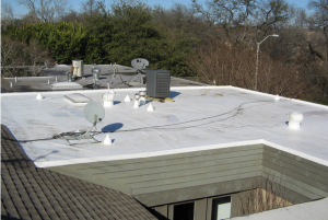White TPO roof